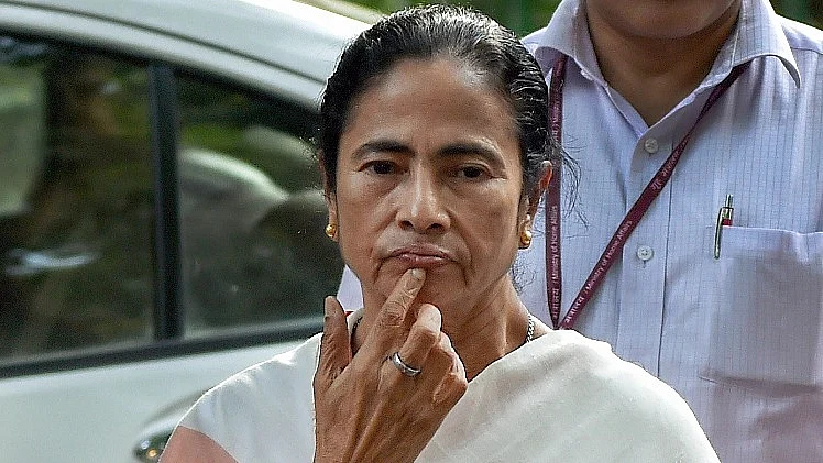 West Bengal CM Mamata Banerjee. 