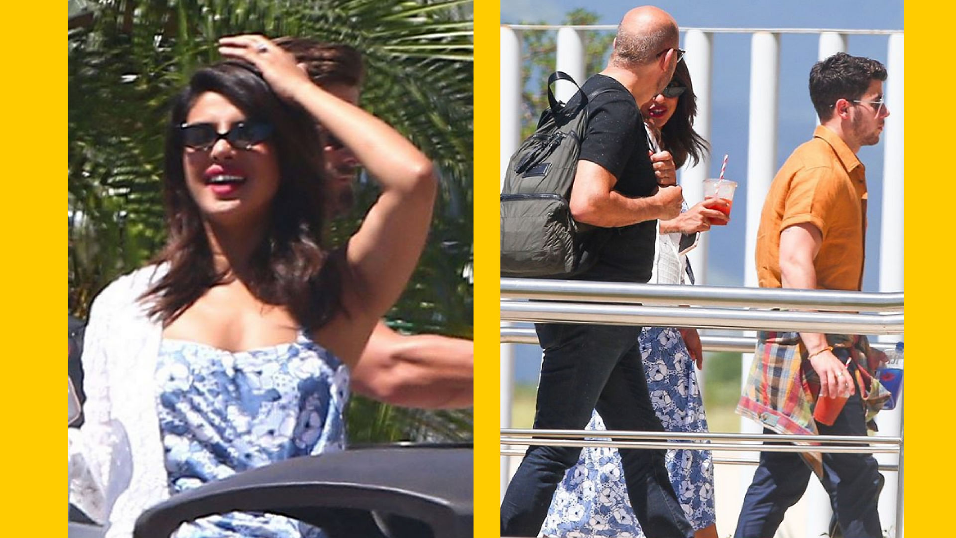 The couple - Priyanka Chopra &amp; Nick Jonas was spotted in Cabo San Lucas, Mexico.
