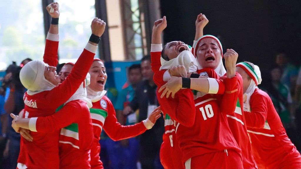 The Iranian women’s kabaddi team defeated defending champions India in the 18th Asian Games.