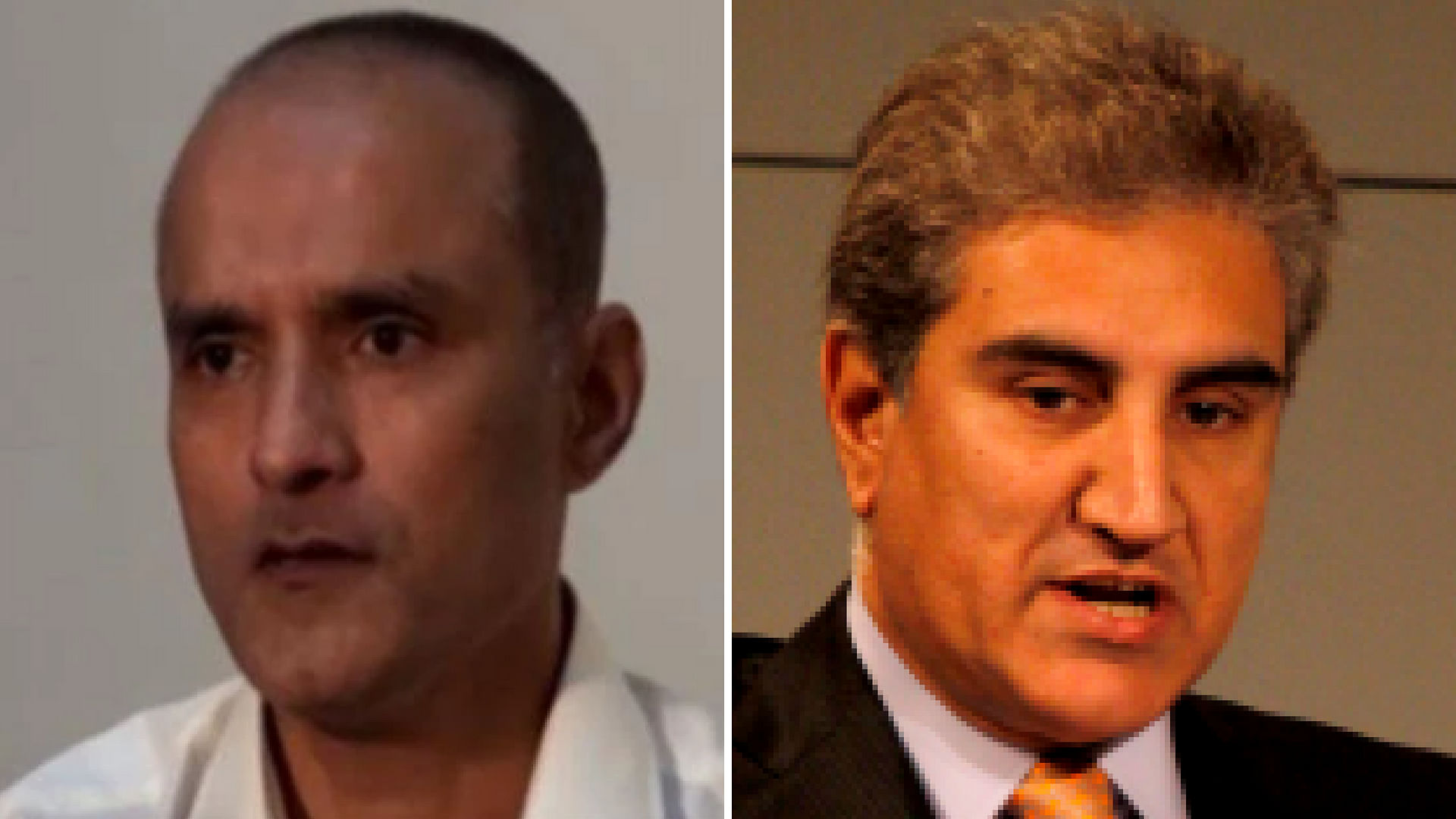 Pakistan has “solid evidence” against Indian national Kulbhushan Jadhav (left), the country’s new Foreign Minister Shah Mehmood Qureshi (right) said on Thursday, 23 August.