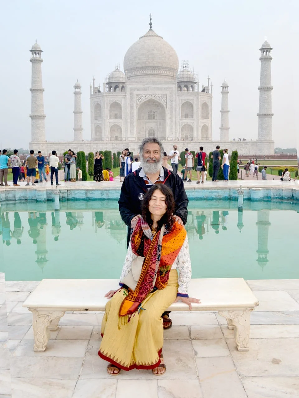 Irom Sharmila and her husband Desmond Coutinho