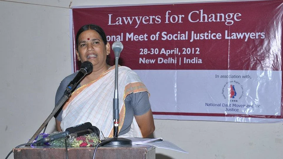 Human Rights Advocate Sudha Bharadwaj was taken into custody this morning. 