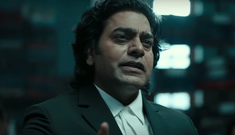 Ashutosh Rana in a still from <i>Mulk</i>.