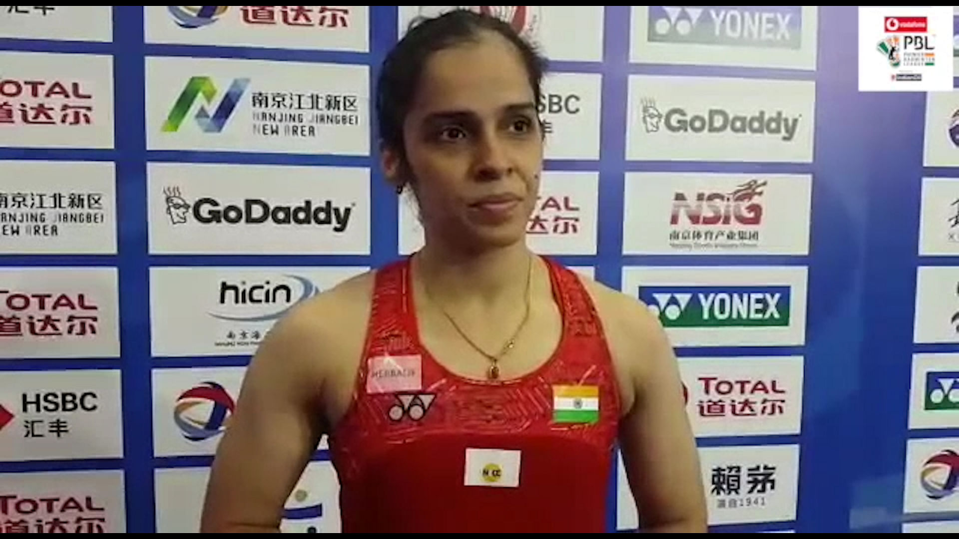Saina Nehwal speaks about her World Championships third round win over Ratchanok Inthanon of Thailand.