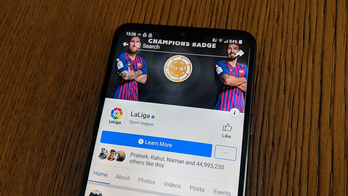 La Liga page on Facebook is likely to add new people in the coming weeks.