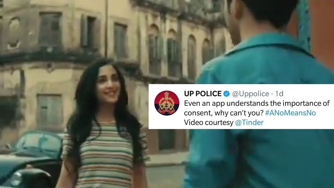 UP Police sent out a message on the importance of consent by sharing a Tinder clip on Twitter.