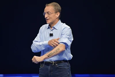 Las Vegas: VMware CEO Pat Gelsinger at the opening session of the