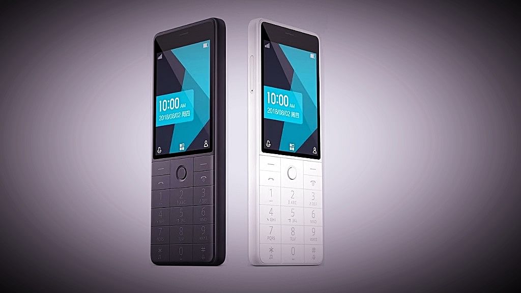The  Qin AI 4G-enabled feature phone from Xiaomi.&nbsp;