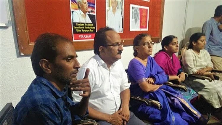 Calling it an orchestrated attack to curb dissent, Vara Vara Rao’s family and others blamed both TRS and BJP. 
