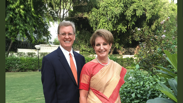 The US Deputy Chief of Mission (DCM), MaryKay Carlson, broke the internet when she expressed her love for the sari last year.