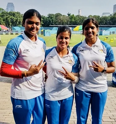 Jakarta: Indian women archers took silver in the Compound Women