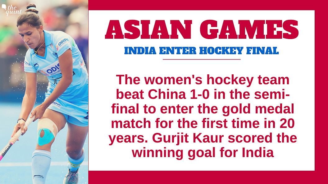 Day 11, Asian Games: Indian Women’s Hockey Team Enter Final