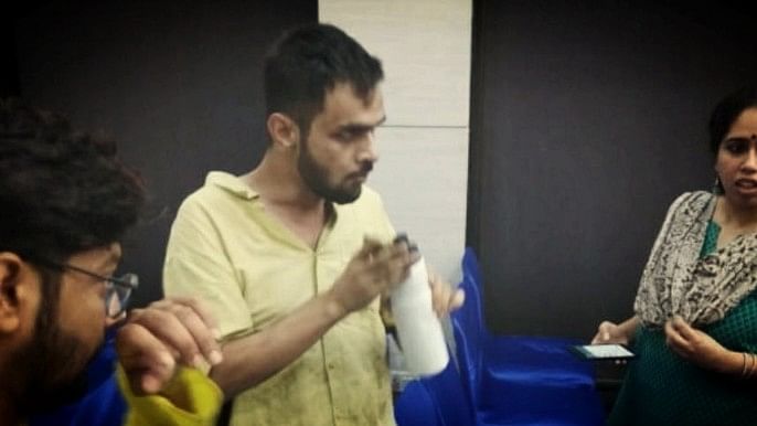 Umar Khalid escaped a gun attack outside Constitution Club of India.