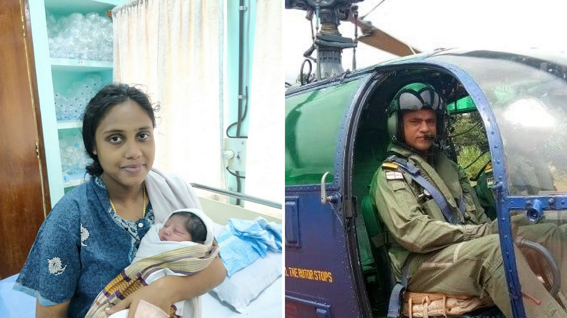 The video of Sajitha being airlifted garnered a lot of well-deserved praise for the Navy crew behind it. 