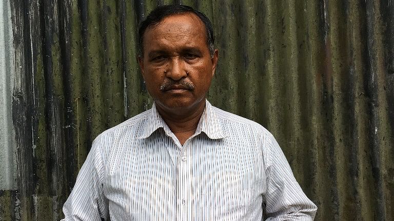 After serving the Indian Air Force for 35 years, Samsul is now a retired sergeant.