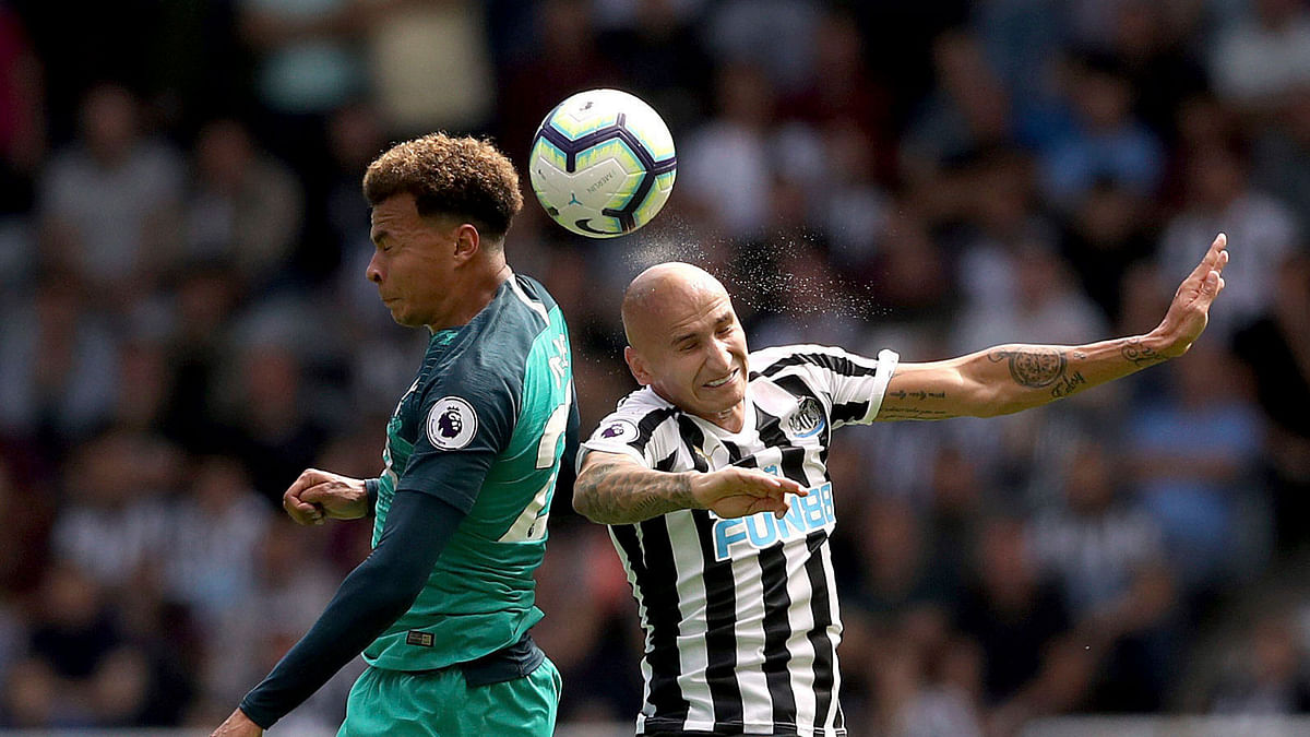 Dele Alli headed Tottenham to a 2-1 victory over Newcastle on the first Saturday of the Premier League season.