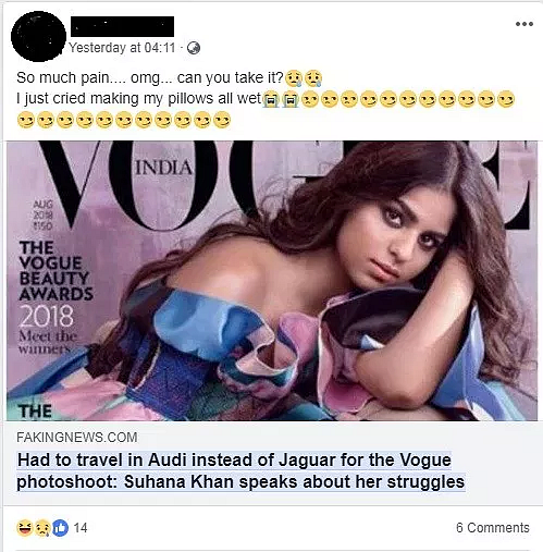 Suhana Didn’t Complain About Travelling in an Audi for Vogue Shoot