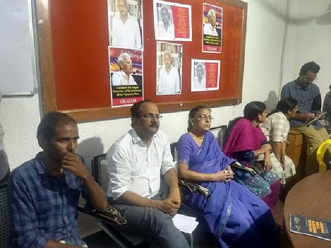 He’s 80, How Can He Be Jailed?: Varavara Rao’s Kin Condemn Arrest