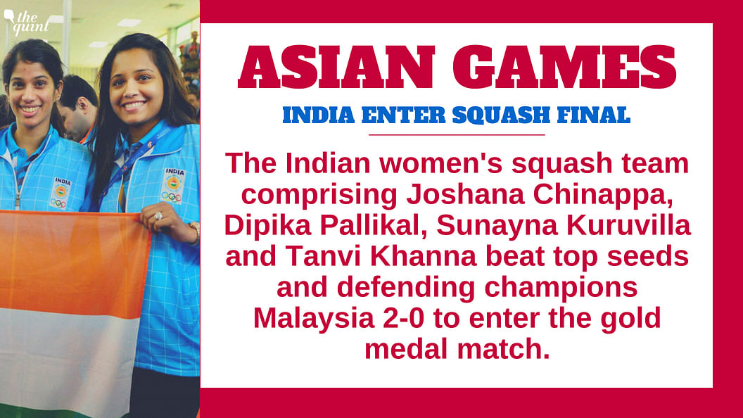 Here’s a look at the highlights for the Indian contingent on Day 13 of the Asian Games.