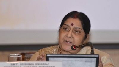 File image of External Affairs Minister, Sushma Swaraj&nbsp;