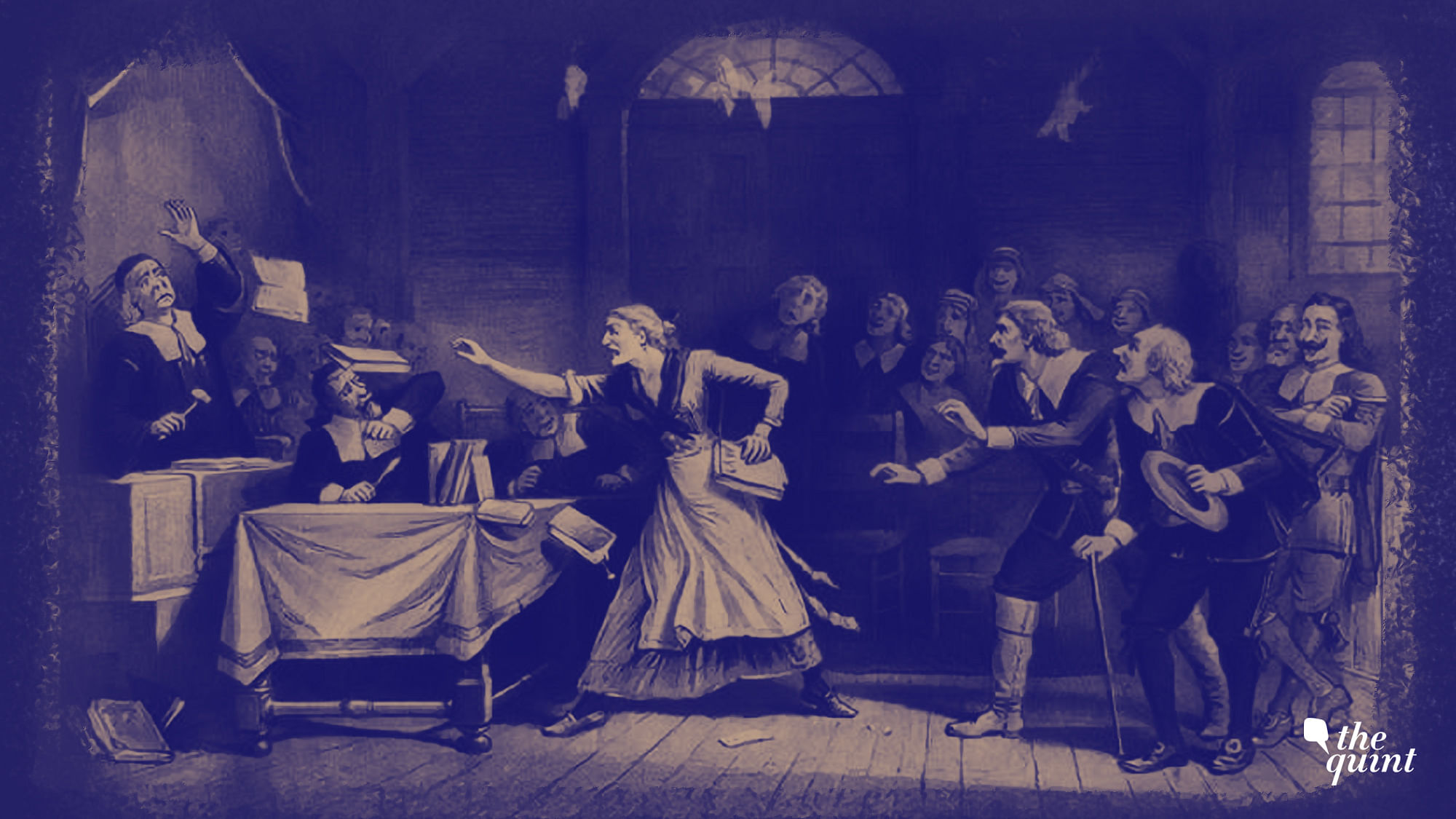 Image of Salem Witch trials used for representative purposes.