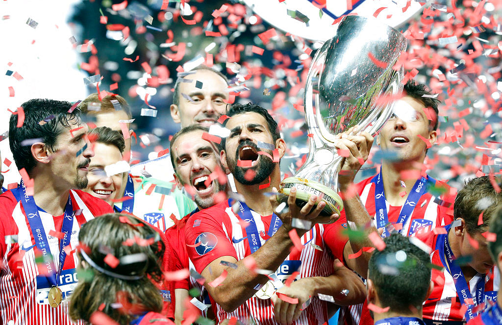 Atletico Madrid beat Real Madrid 4-2 in the UEFA Super Cup final on Wednesday.
