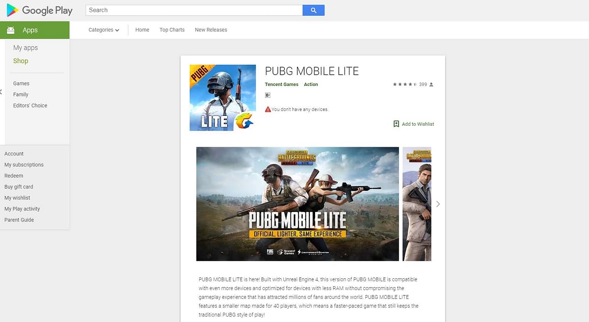 PUBG MOBILE LITE will be coming to India soon. It’ll be compatible with phones running on low specifications.
