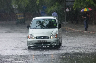 Rains in some parts of Delhi. (File Photo: IANS)