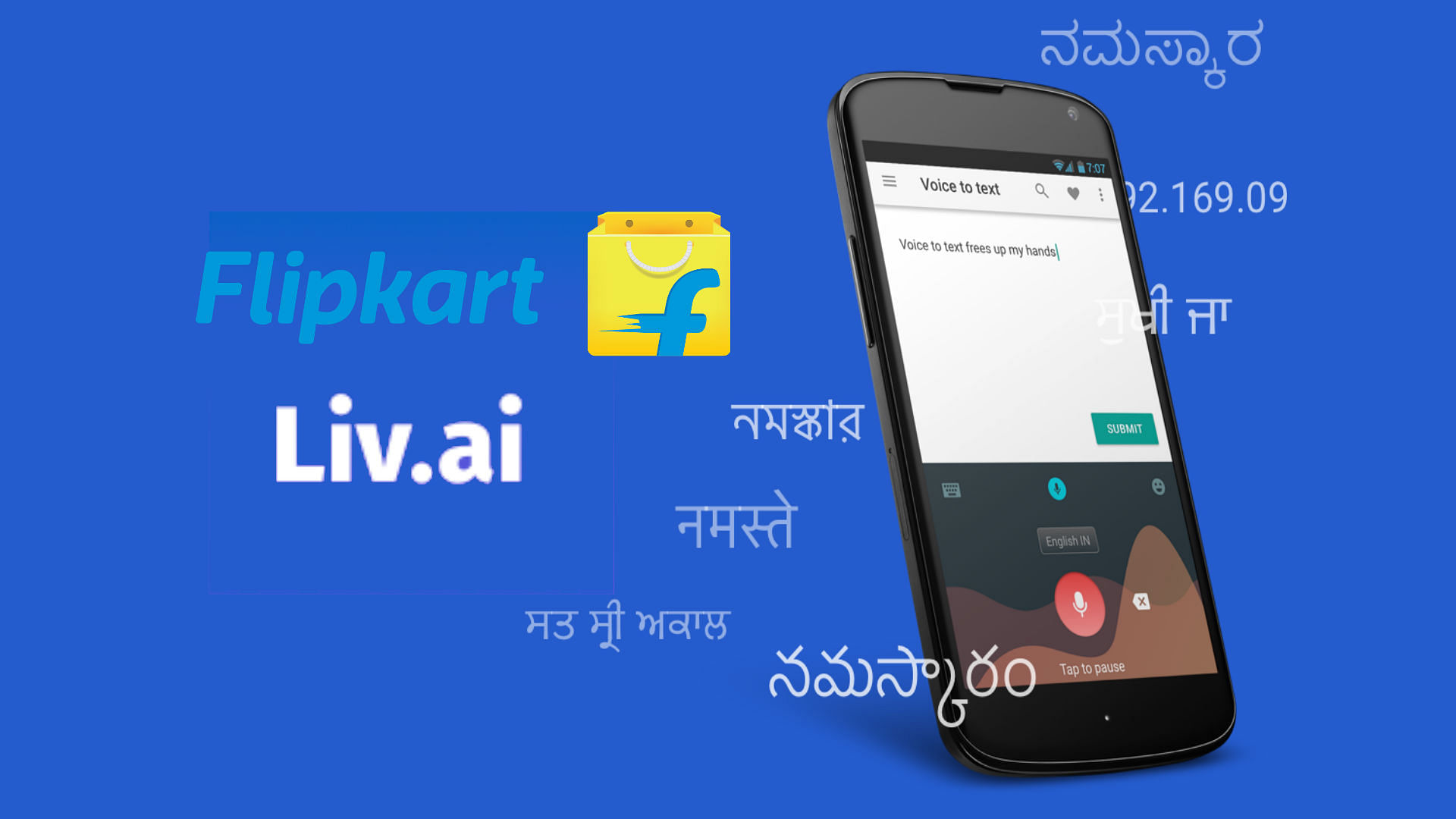 Liv.ai will be entrusted with offering voice-based features for Flipkart users.&nbsp;
