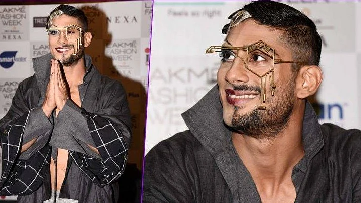 Prateik Babbar was high on drama in his drag queen avatar on Day 1 of LFW! 