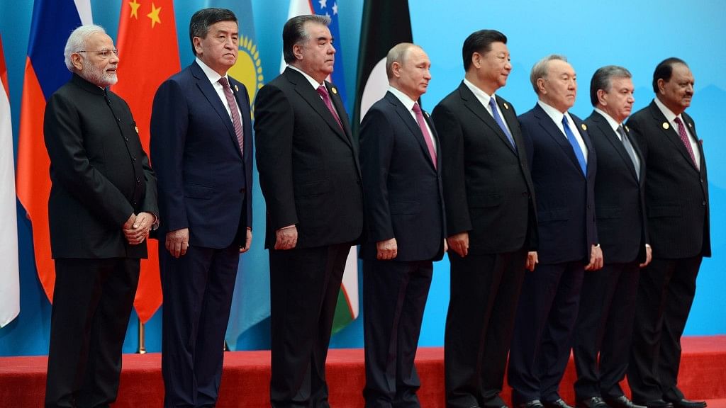 Leaders of the member states of SCO.
