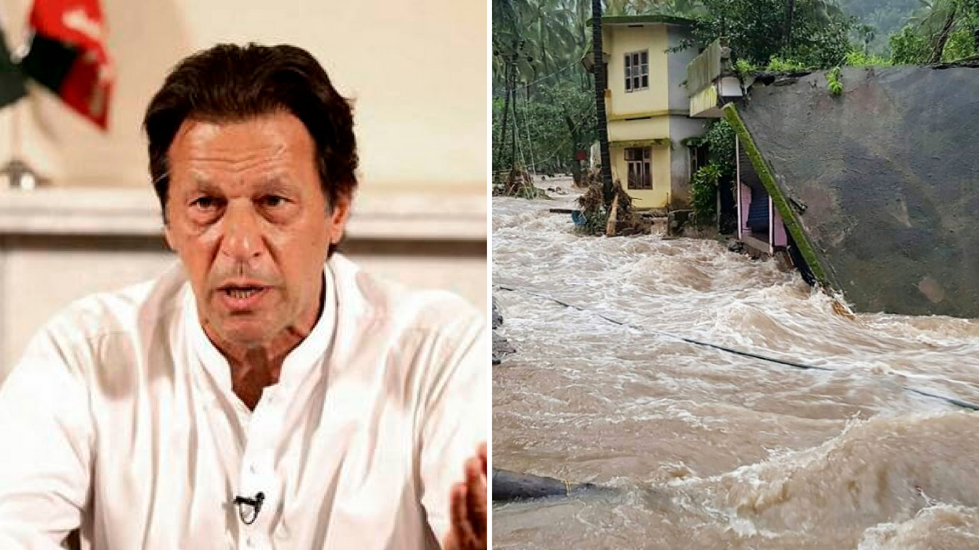 Pakistan’s new Prime Minister Imran Khan on Thursday, 23 August said Pakistan stands ready to provide any humanitarian assistance to flood-ravaged Kerala.