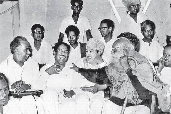 What many don’t know was that M Karunanidhi was also a star behind the scenes in Tamil cinema.
