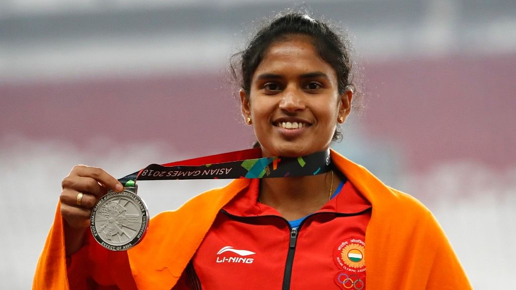 India’s Neena Varakil has bagged a Silver medal, the sixth in track and field, with a jump of 6.51 metres.