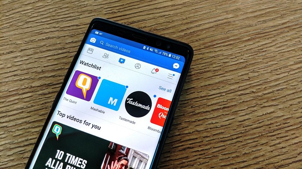 Facebook Watch can be accessed on the Facebook mobile app now.&nbsp;
