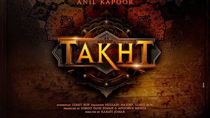 A poster of <i>Takht</i>.