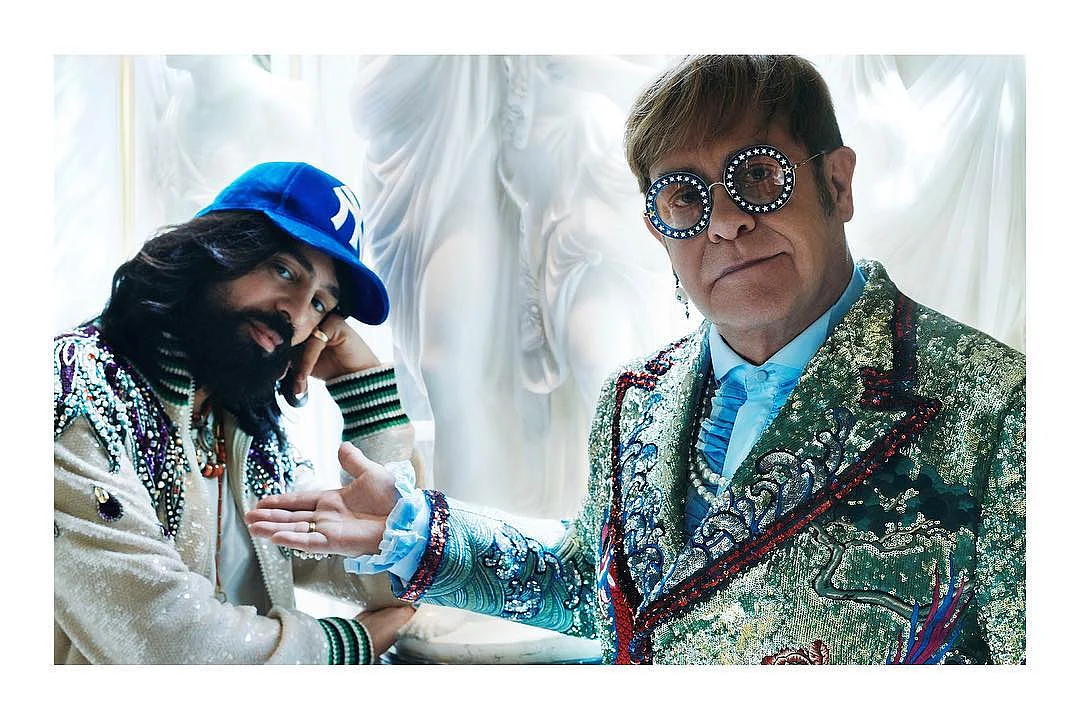 How about Ranveer donning the Elton John Gucci outfit? 