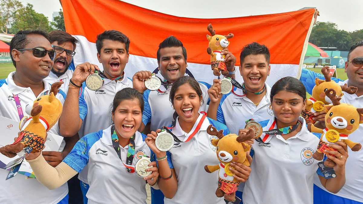 Twitter Celebrates India’s Double Silver in Archery at the Asiad