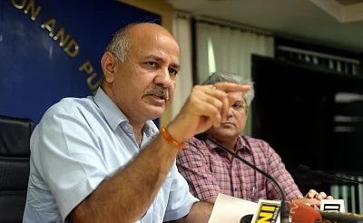 Delhi Deputy Chief Minister Manish Sisodia. (Photo: IANS)
