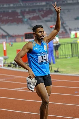 Muhammed Anas. (Photo: IANS/SAI)