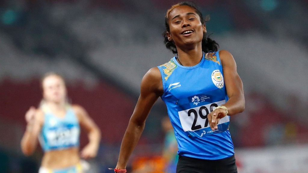 Hima broke a 14-year-old record set by Manjit Kaur (51.05s) in Chennai in 2004.