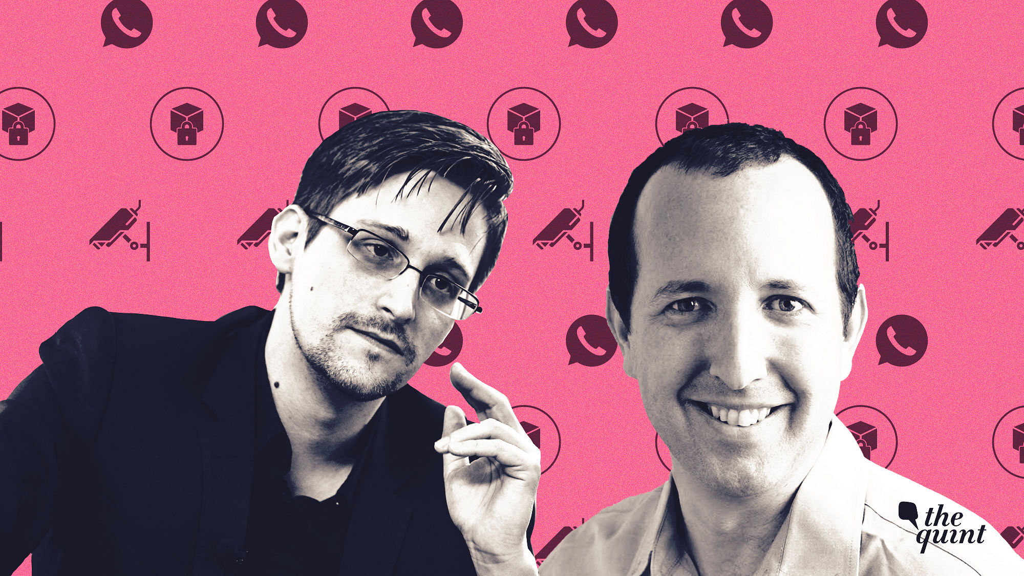 Edward Snowden (L), Ben Wizner (R).<i> Image used for representational purposes.</i>