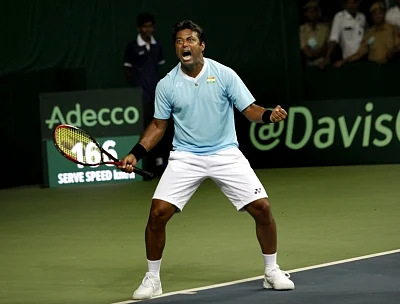 Indian tennis player Leander Paes. (File Photo: IANS)