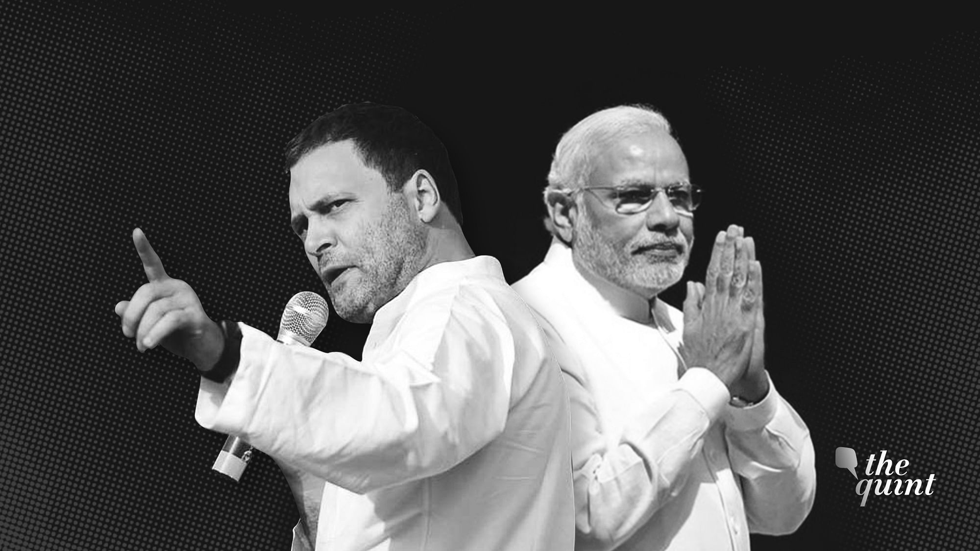 Rahul Gandhi and Narendra Modi to engage in a showdown in the2019  Lok Sabha elections. &nbsp;