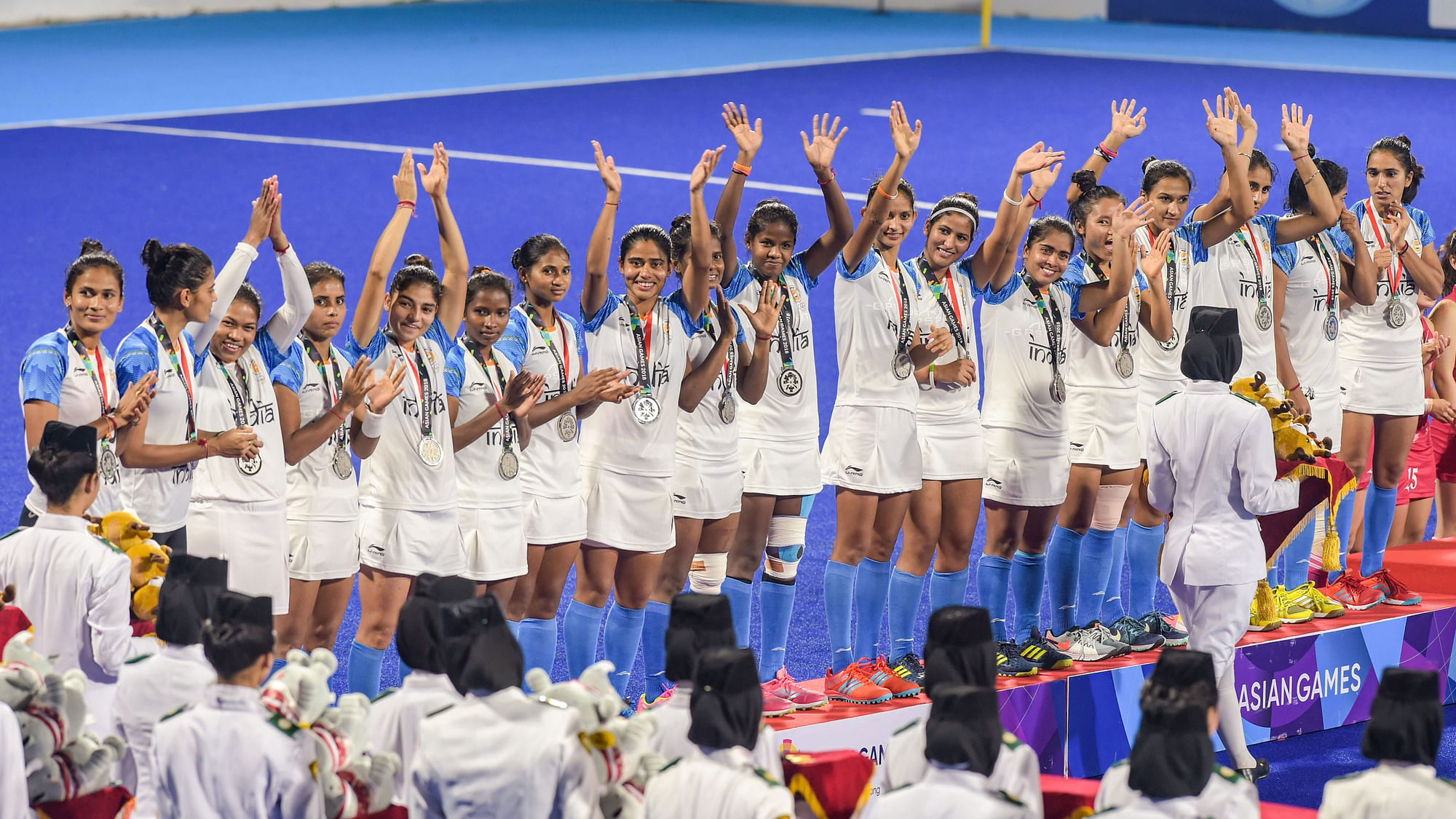 The Indian women’s hockey team settled for silver after losing to Japan in the final.