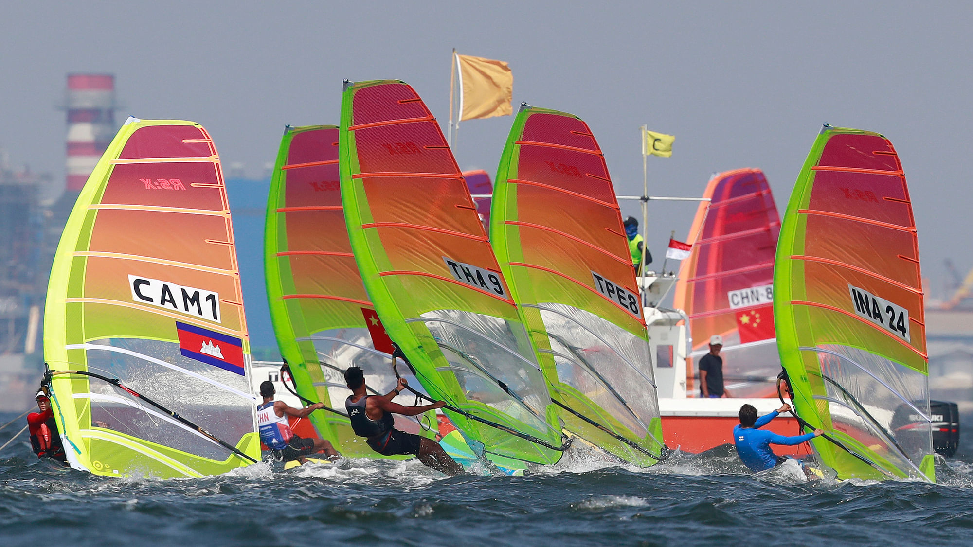 India have won three medals in sailing on Day 3 of the 2018 Asian Games.