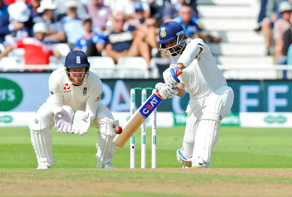 India ended Day 1 of the third Test against England at 307/6 in Nottingham.