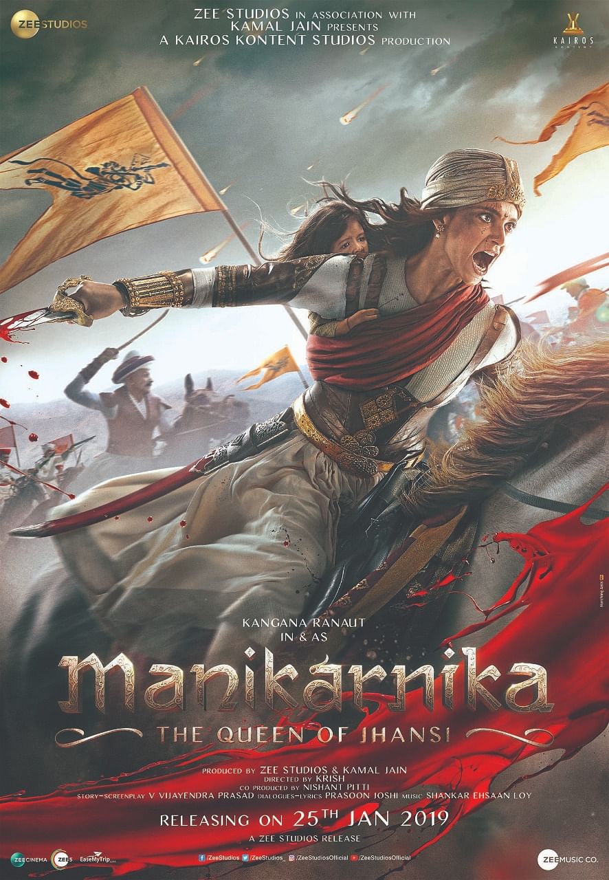 The makers of Kangana Ranaut’s ‘Manikarnika: Queen of Jhansi’ unveil the poster of their film on Independence Day.
