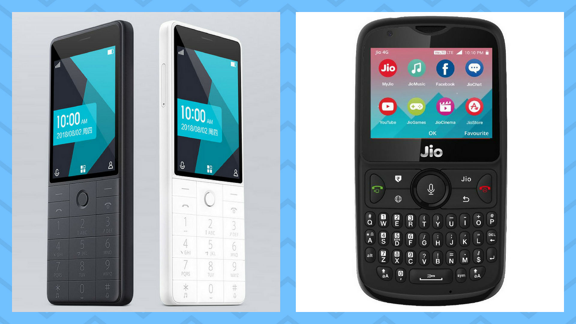 The Xiaomi Qin AI feature phone the Chinese manufacturer recently unveiled  in China looks like a competitor to the JioPhone.