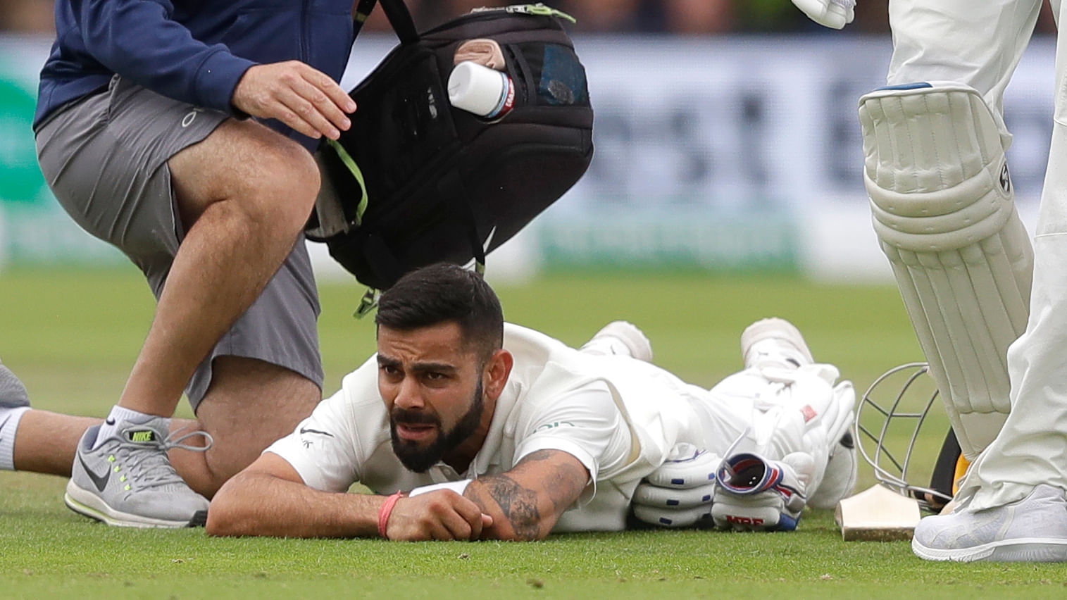 The Indian skipper aggravated a back strain during the match at Lord’s and missed a part of England’s batting.